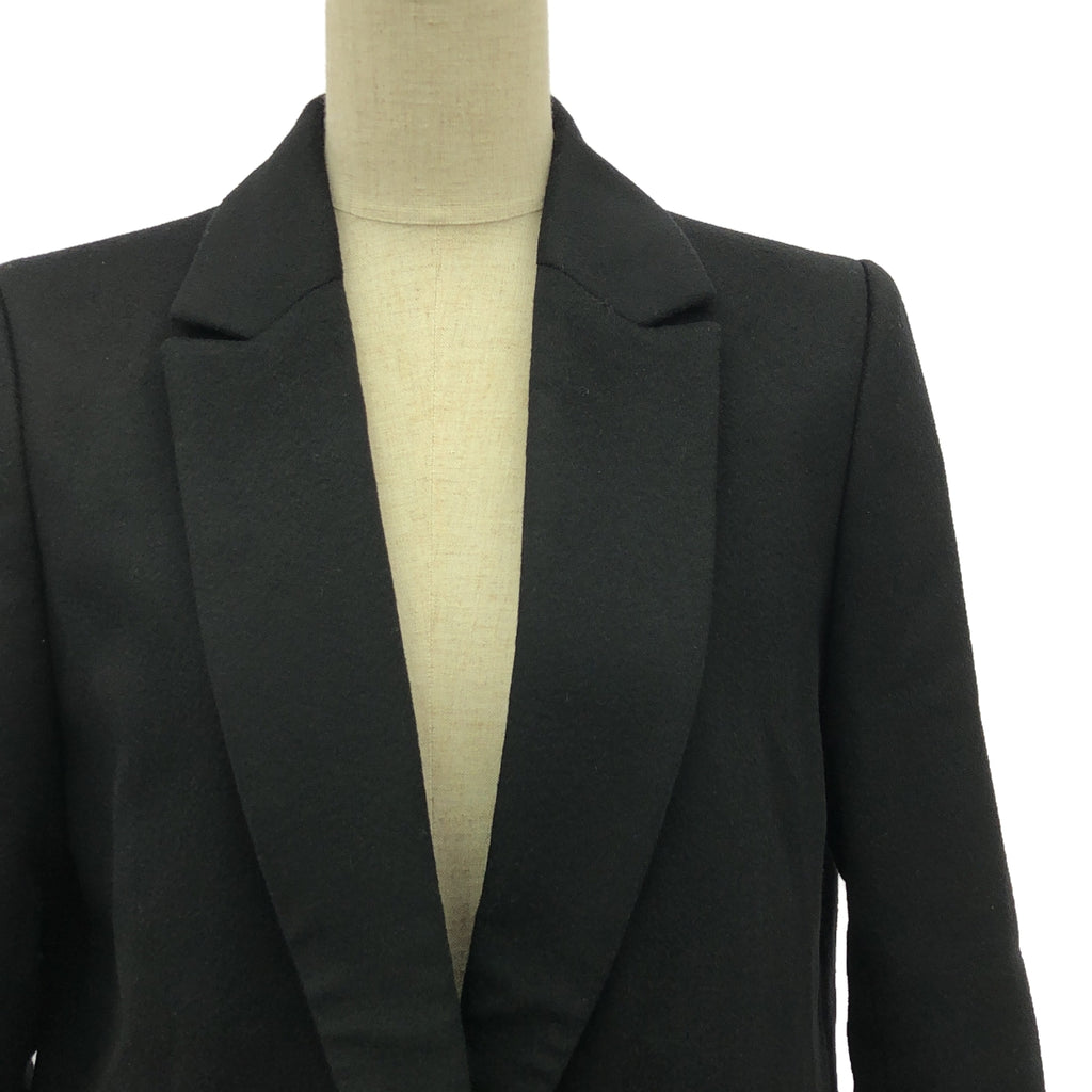 【美品】  robelite&CO. / ローベリイテアンドシーオー | COLOMBO カシミヤ混 ウール チェスター コート | 36 | ブラック | レディース