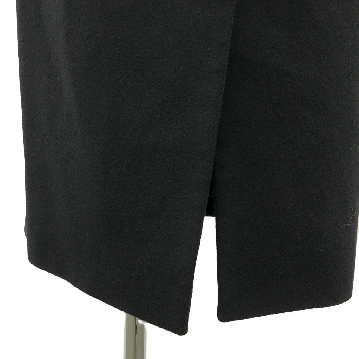 【美品】  robelite&CO. / ローベリイテアンドシーオー | COLOMBO カシミヤ混 ウール チェスター コート | 36 | ブラック | レディース