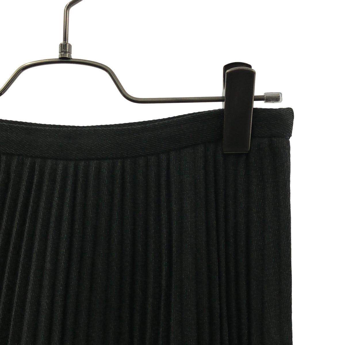 【美品】  OLD ENGLAND / オールドイングランド | プリーツ サイドジップ スカート / 裏地付き | 34 | グレー | レディース