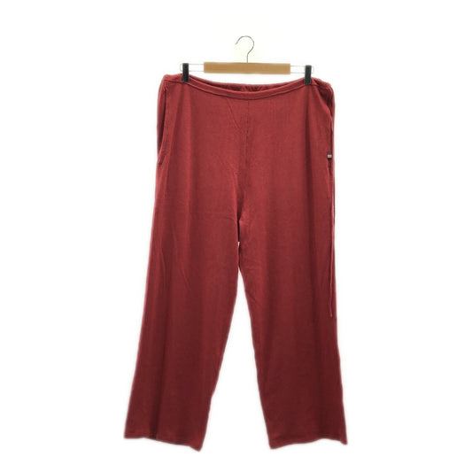 extreme cashmere / エクストリームカシミヤ | コットン カシミヤ ドローストリング ワイド イージーパンツ |