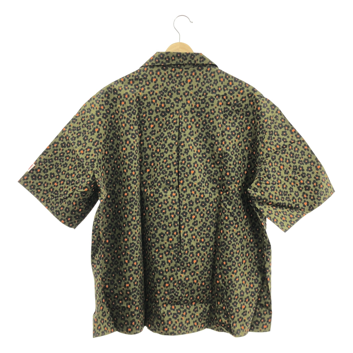 【新品】KENZO | 2023 春夏 | Hana Leo 短袖襯衫 | 豹紋夏威夷襯衫 | M碼 | 卡其色 | 男款