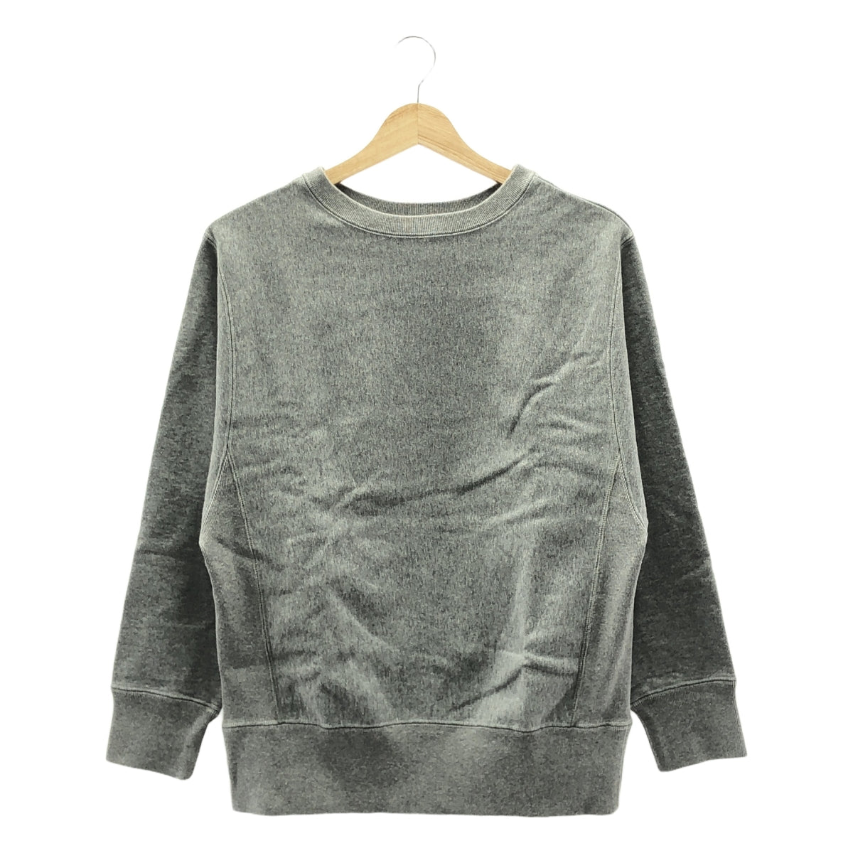 RHVINTAGE / 론허만 빈티지 | 코튼 크루넥 스웨트 | XS | 회색 | 여성