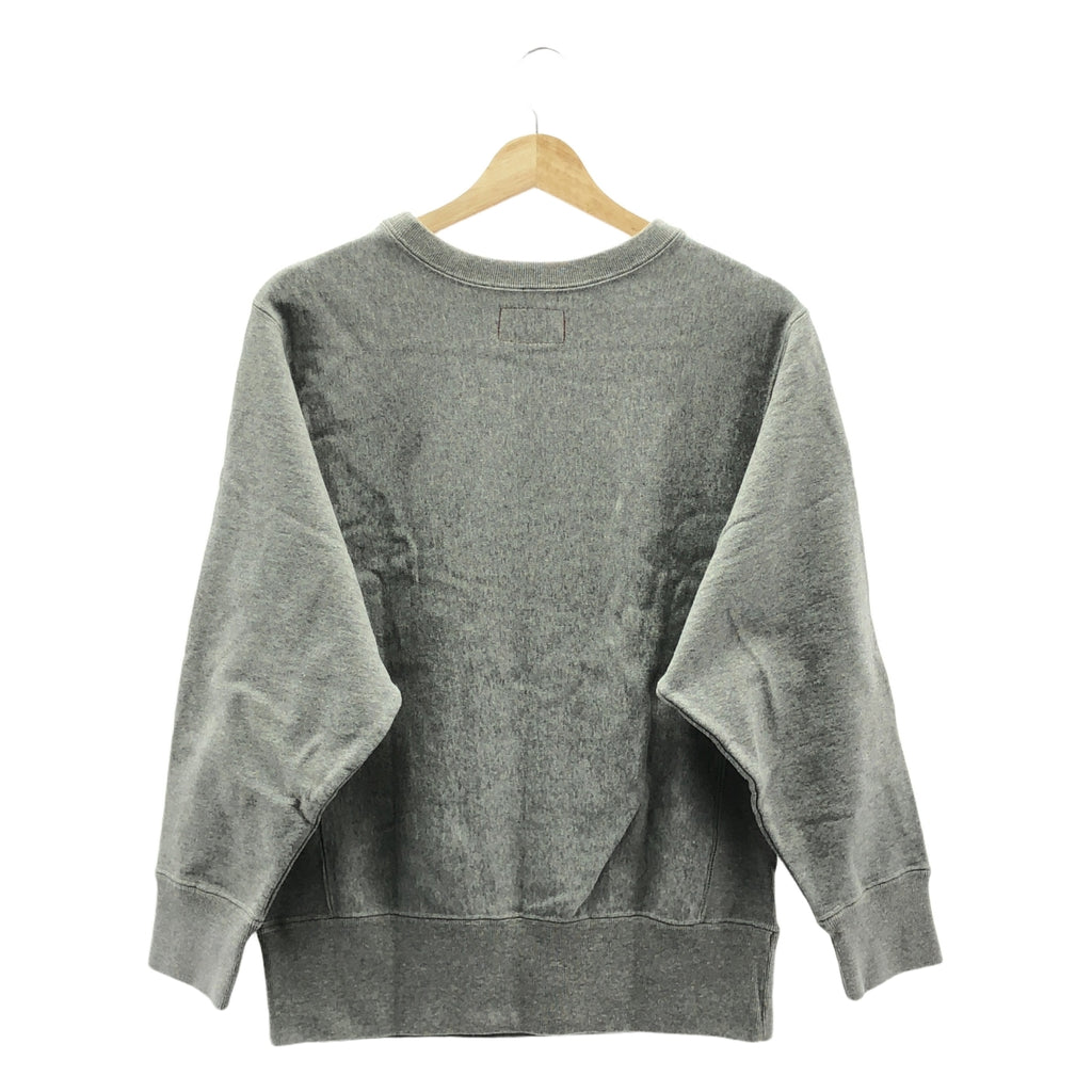 R.H.VINTAGE / ロンハーマンヴィンテージ | コットン クルーネック スウェット | XS | グレー | レディース