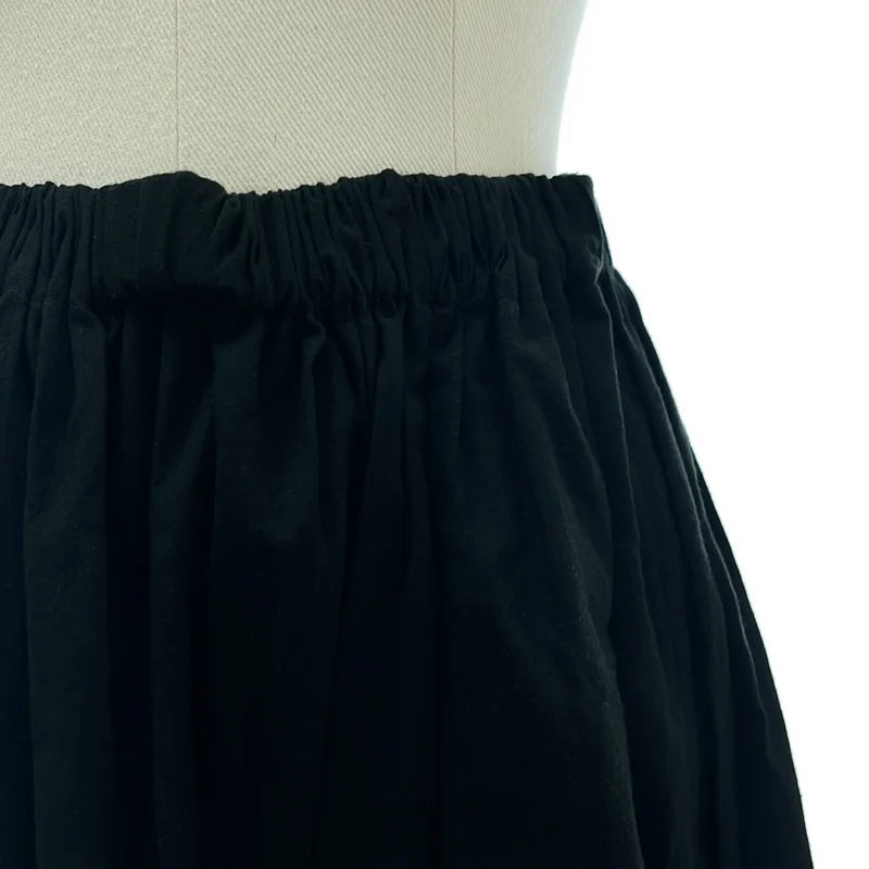 tao COMME des GARCONS / タオコムデギャルソン | 2023SS | フラワー エンブロイダリー ドローストリング ギャザー スカート | M | レディース