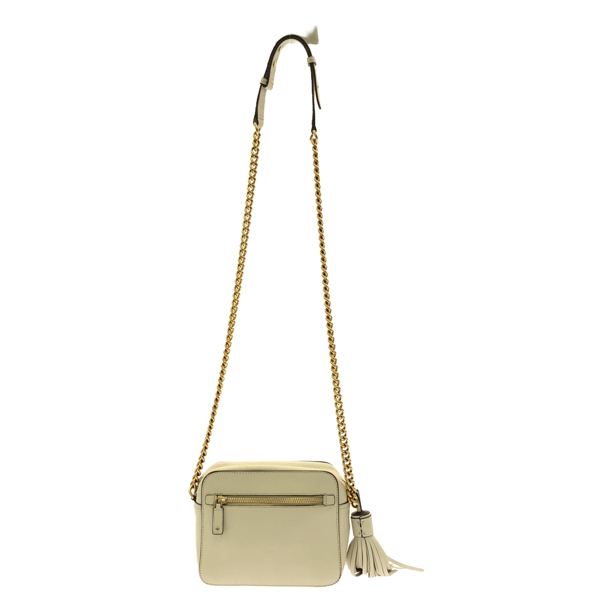 ANYA HINDMARCH / Anya Hindmarch | crossbody eyes / Eyes leather chain shoulder bag / tassel charm |