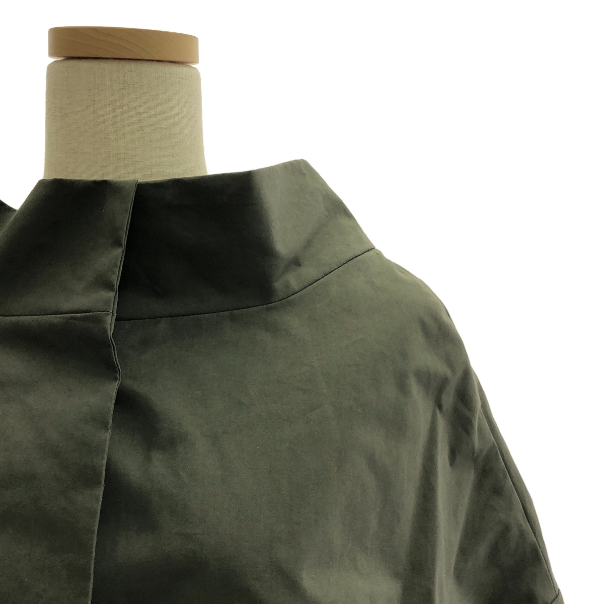 MARNI | Volume sleeve stand collar jacket | 38 | Olive | Women's