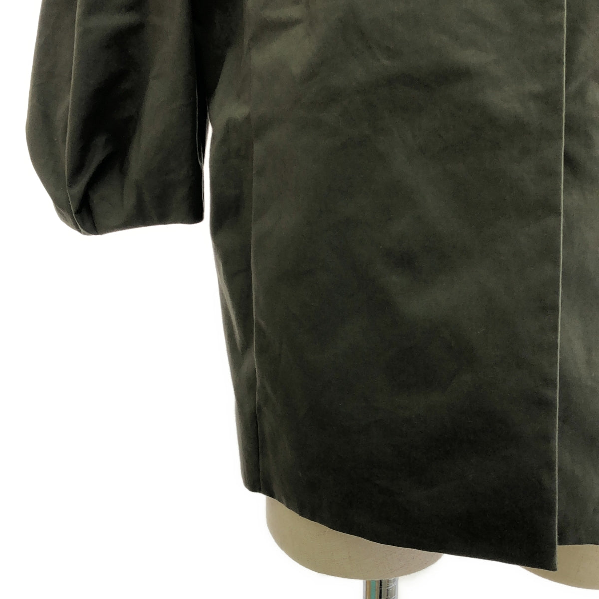 MARNI | Volume sleeve stand collar jacket | 38 | Olive | Women's