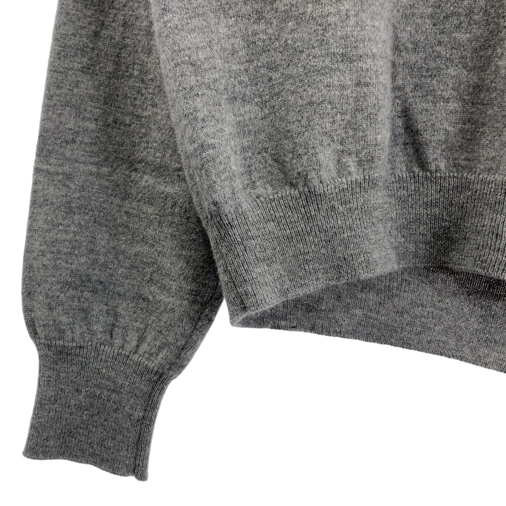 Maison Margiela / メゾンマルジェラ | ウール カシミア アシンメトリー Vネック ニット | XS | レディース