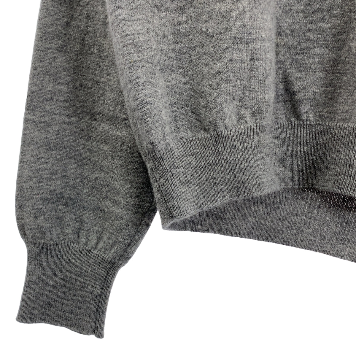 Maison Margiela | 羊毛羊絨不對稱 V 領針織衫 | XS | 女款