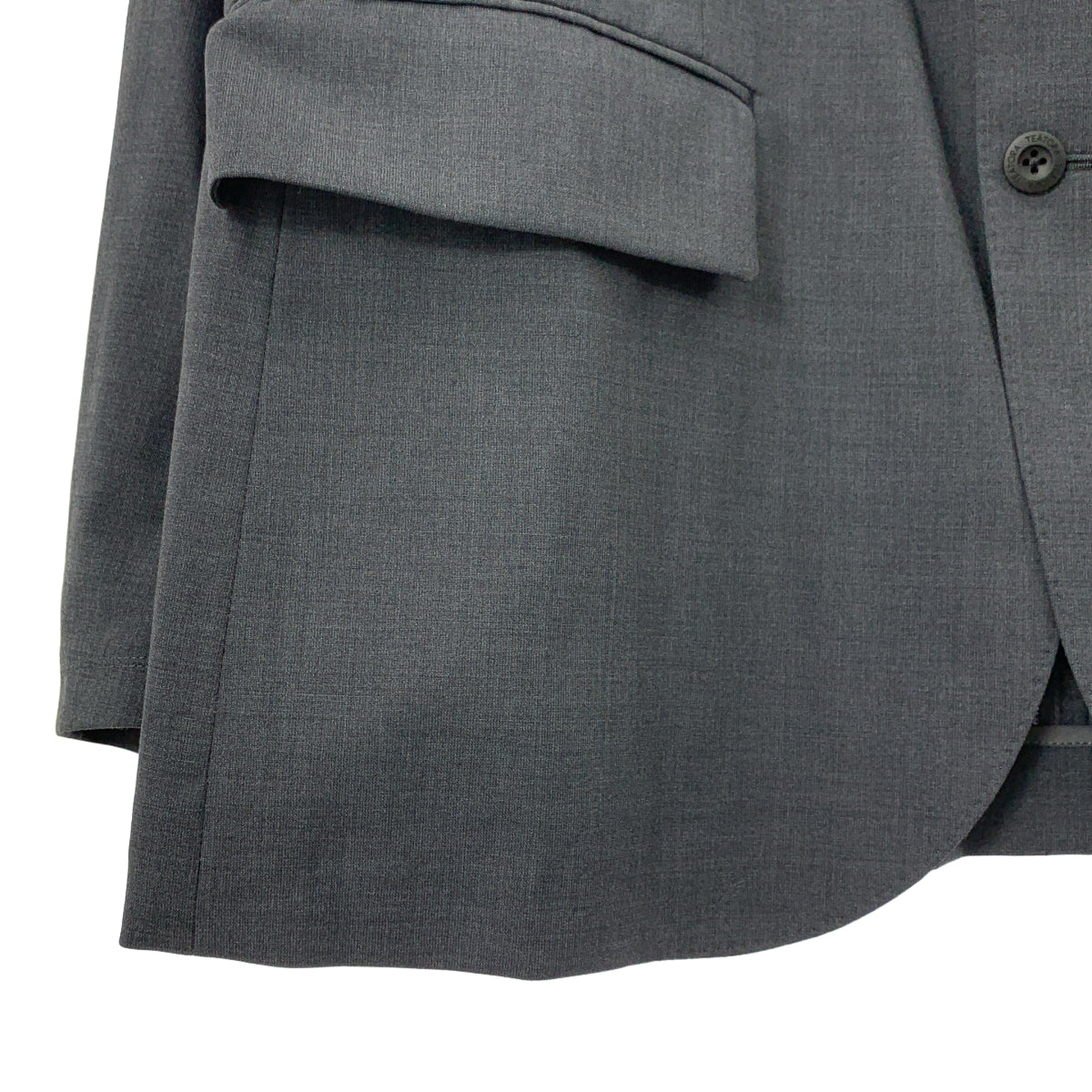 [類似新品] TEATORA | 2020 春夏系列 | 附抽繩皮褲的裝備外套/超大運動衫 | 尺寸 5 | 灰色 | 男款