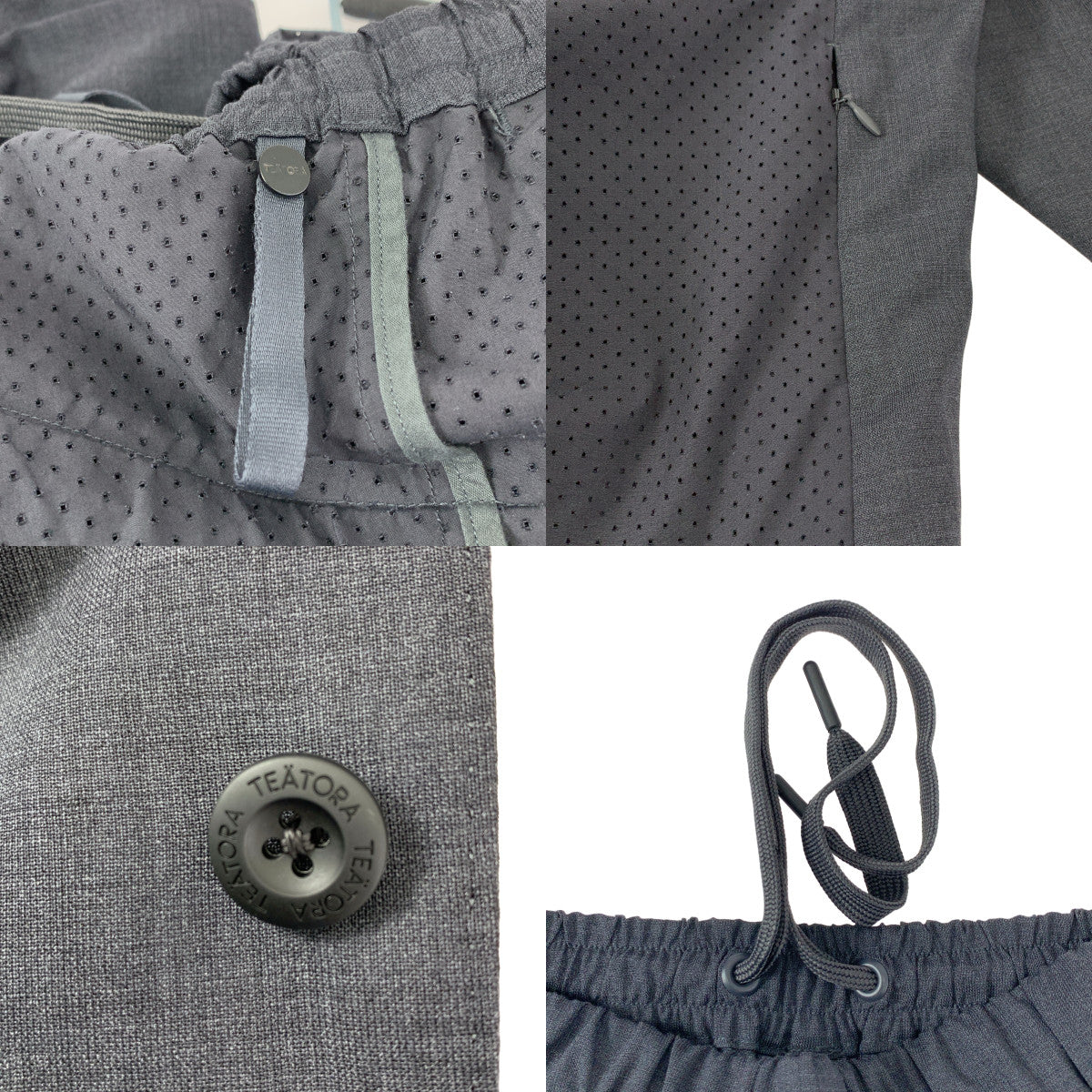 【미품】 TEATORA / 테아트라 | 2020SS | 셋업 Device JKT OOL 오버사이즈 디바이스 재킷 / Wallet Pants