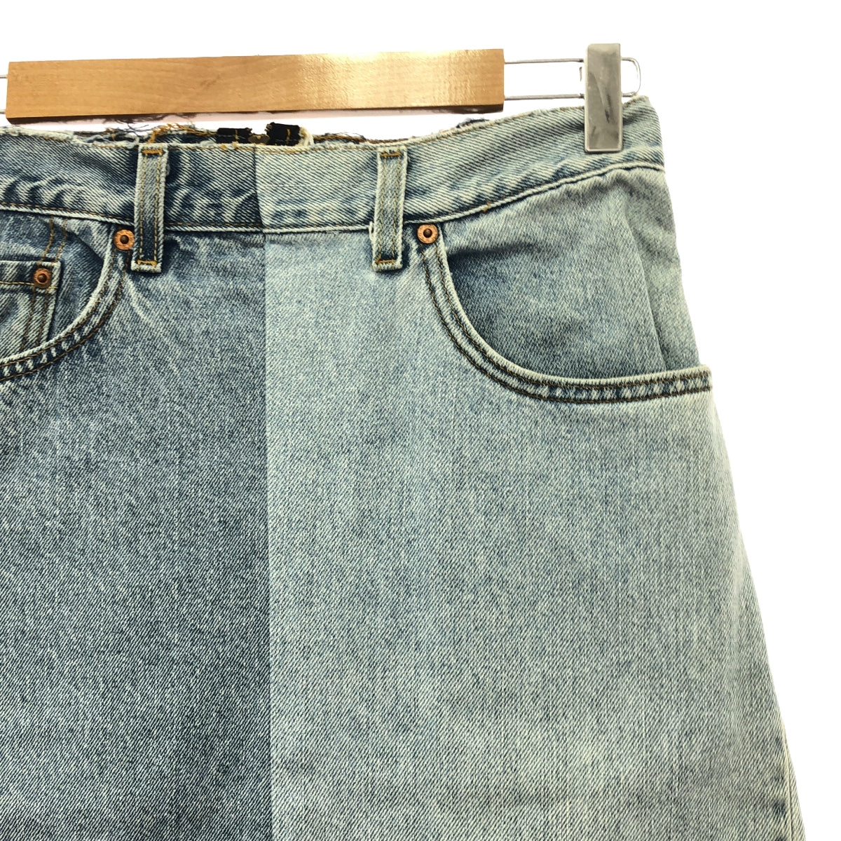 【美品】  77 circa / ナナナナサーカ | circa make denim skirt デニムスカート | 28 | インディゴ | レディース