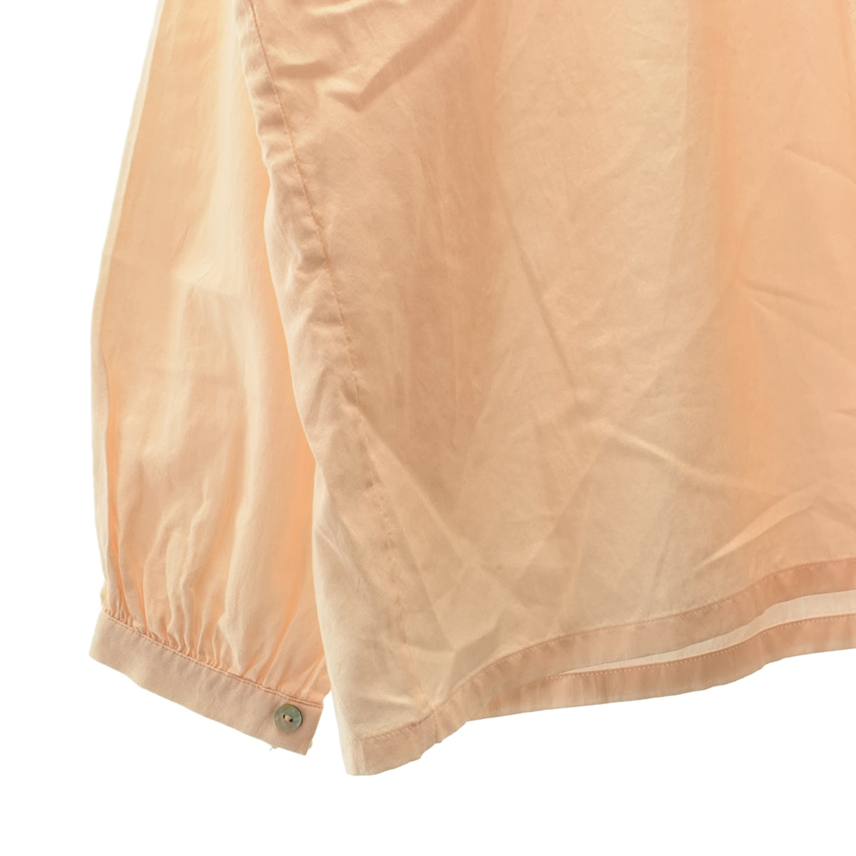 humoresque / 유모레스크 | gather blouse skin / 코튼 실크 개더 셔츠 블라우스 | F | 여성