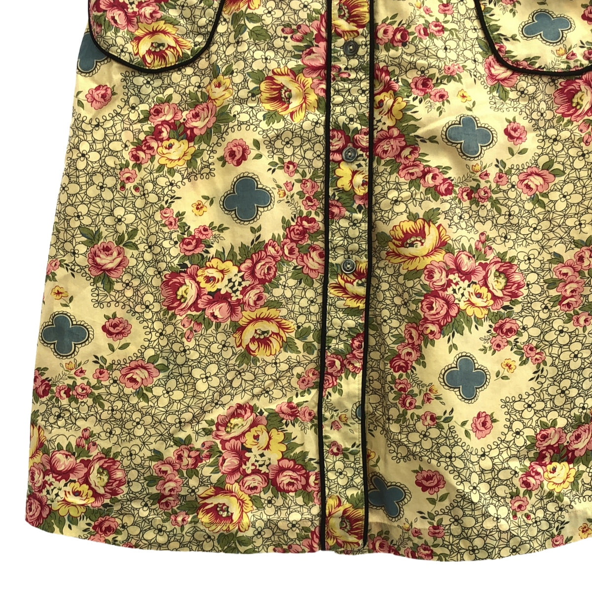 託卡 |花朵荷葉袖連身裙 | 0 |多色 |女性的