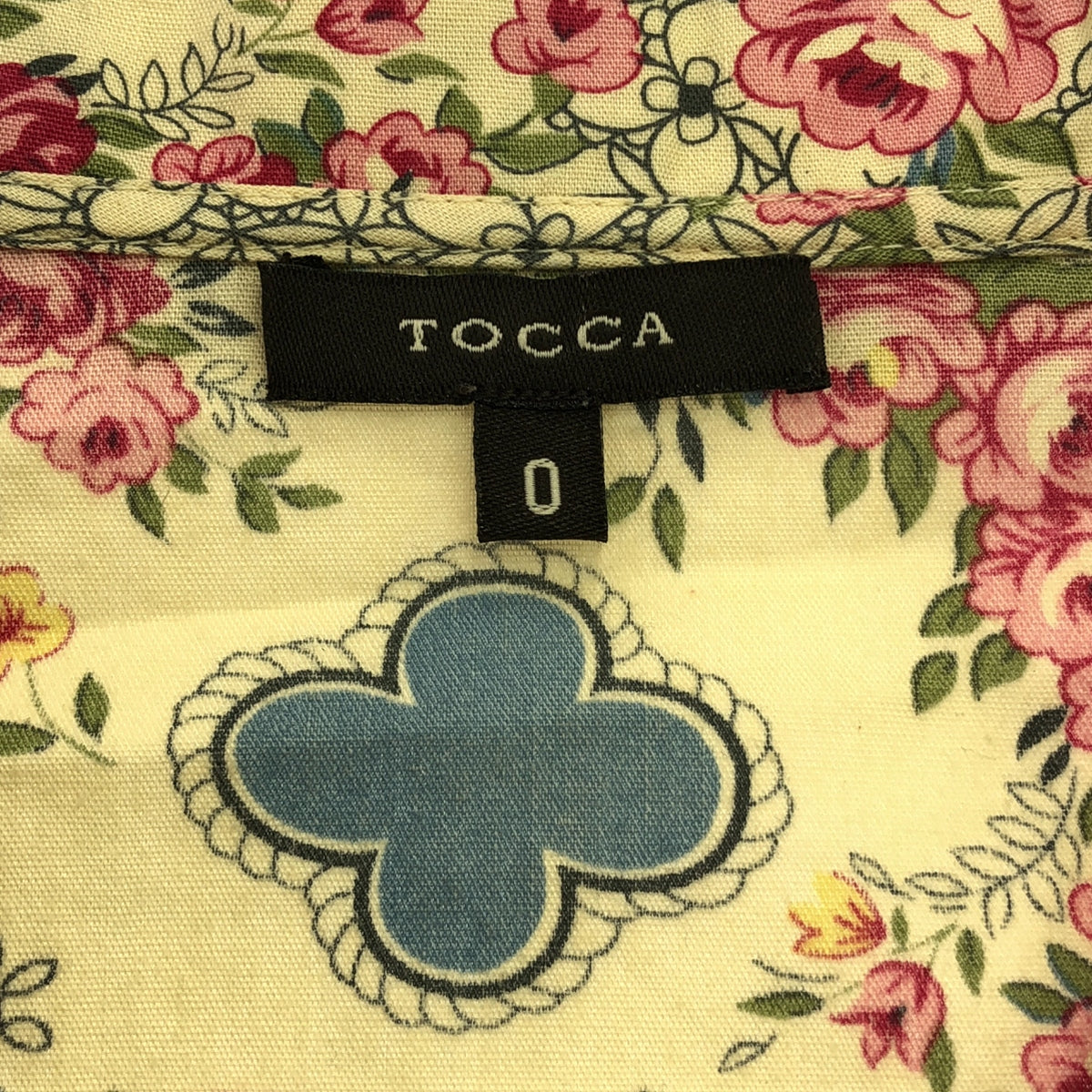 TOCCA / トッカ | フラワーフリルスリーブワンピース | 0 | マルチカラー | レディース