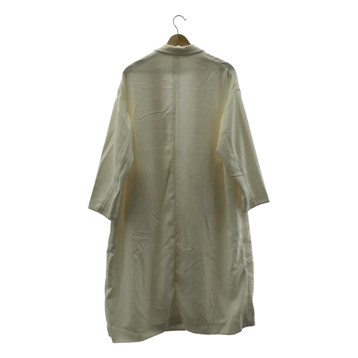 Deuxieme Classe | 反面三醋酸纖維喬其紗大衣 | 白色 | 女款