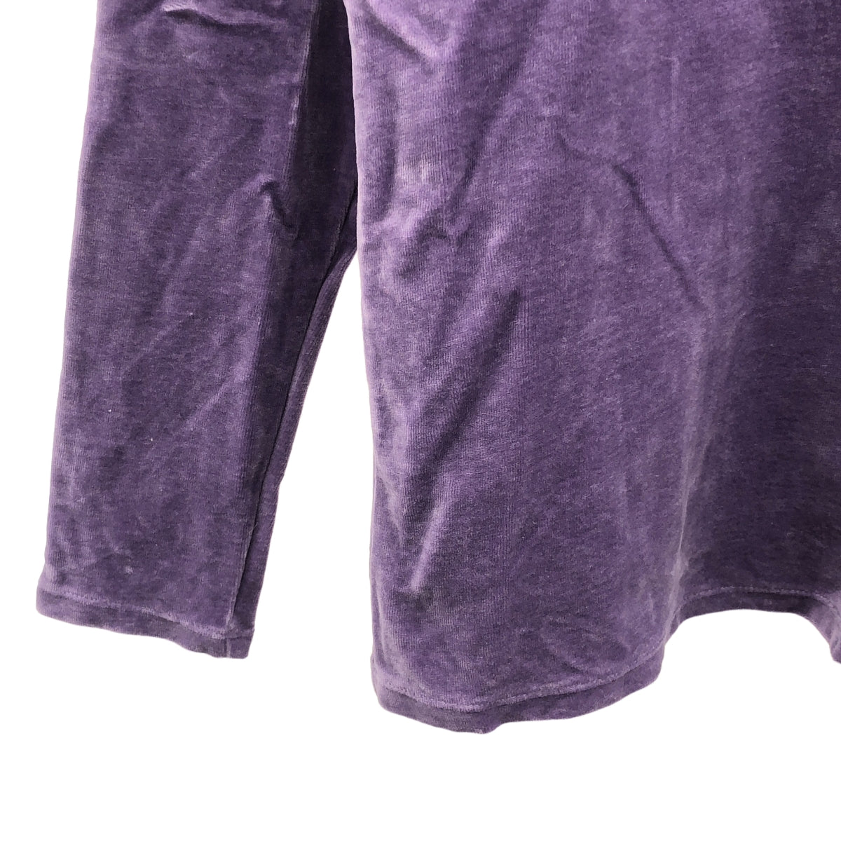 RHC 羅恩赫爾曼 |天鵝絨高領褶皺套頭衫剪裁和縫製 | XS |紫色 |女性的