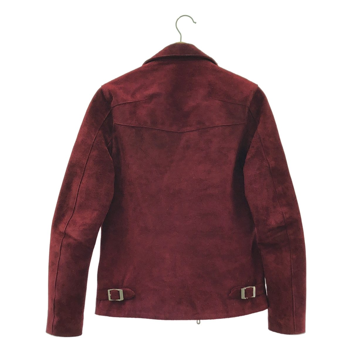 STRUM / ストラム | DIVINE Suede Horse hide Double Riders / 馬革 ホースレザー スエード ダブルライダース ジャケット / 総裏地 | S | メンズ