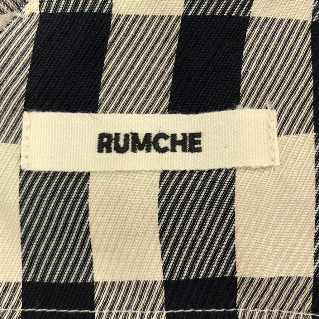 RUMCHE / Ram Che | 格紋吊帶背心洋裝 | F |