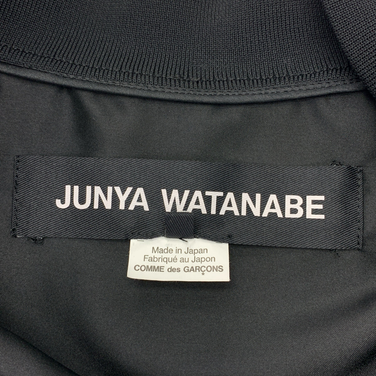 [狀況極佳] JUNYA WATANABE COMME des GARÇONS / Junya Watanabe | 2024 春夏系列 | MA-1 / 聚酯超大飛行員外套 | M 碼 | 黑色 | 女款