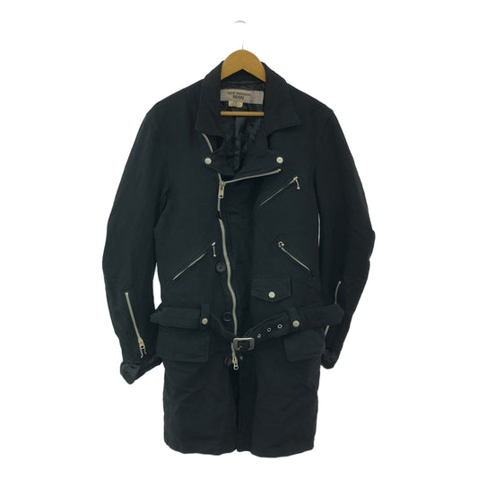 JUNYA WATANABE MAN / ジュンヤワタナベマン | 2023AW | エステルサージ 製品染 ライダース コート | S | メンズ