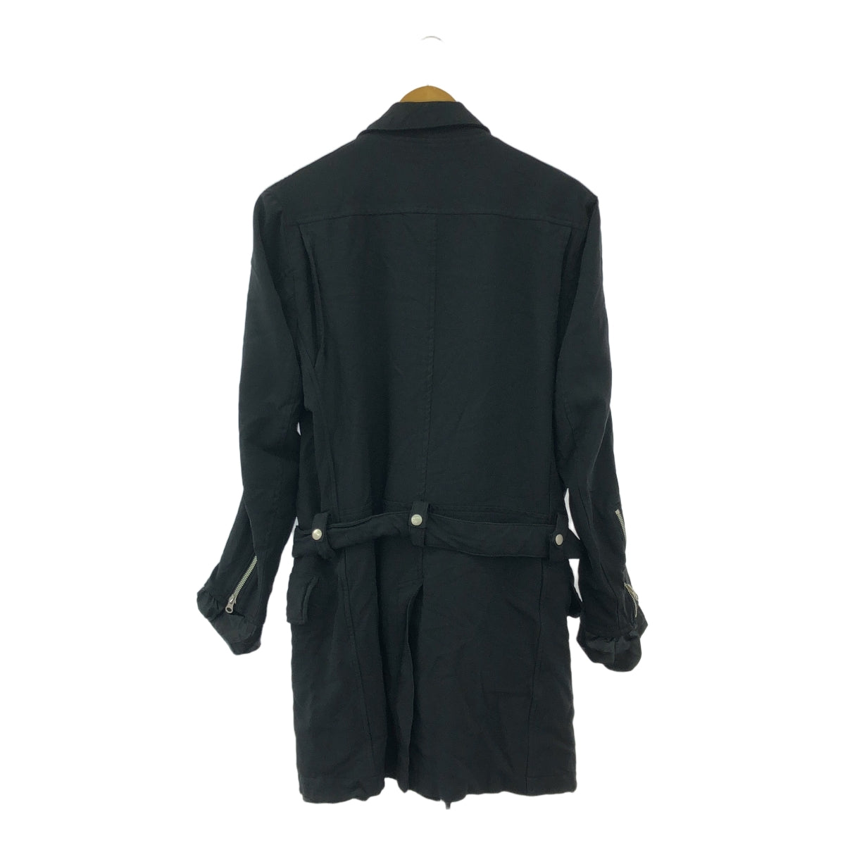 [品相良好] JUNYA WATANABE MAN | 2023秋冬 | Ester Serge 產品染色騎士外套 | S |黑色 |男士