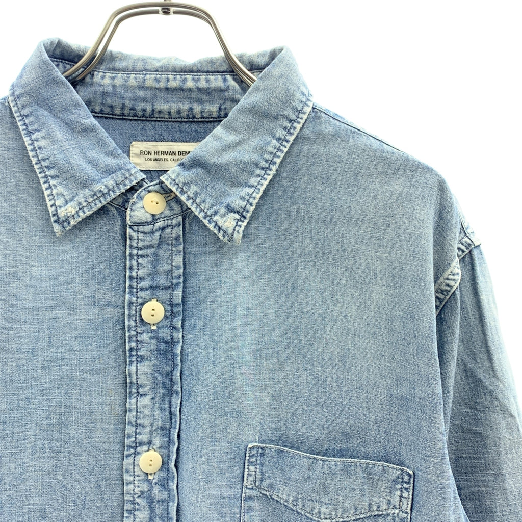 Ron Herman / ロンハーマン | ヴィンテージ・ペンキ加工 デニム シャツ |