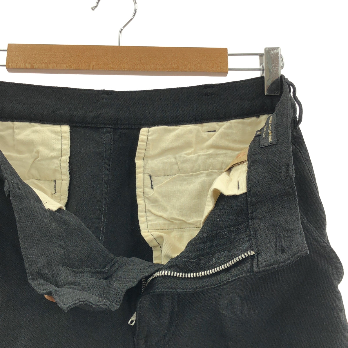 COMME des GARÇONS HOMME PLUS | 2014 秋冬 |聚酯縮水直筒褲 |尺寸 M |男士