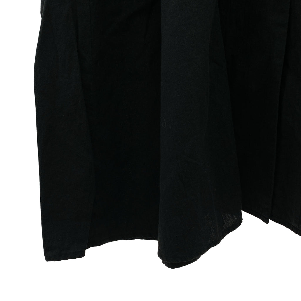 MidiUmi | 棉麻開領襯衫裙，附口袋 | F碼 | 女款