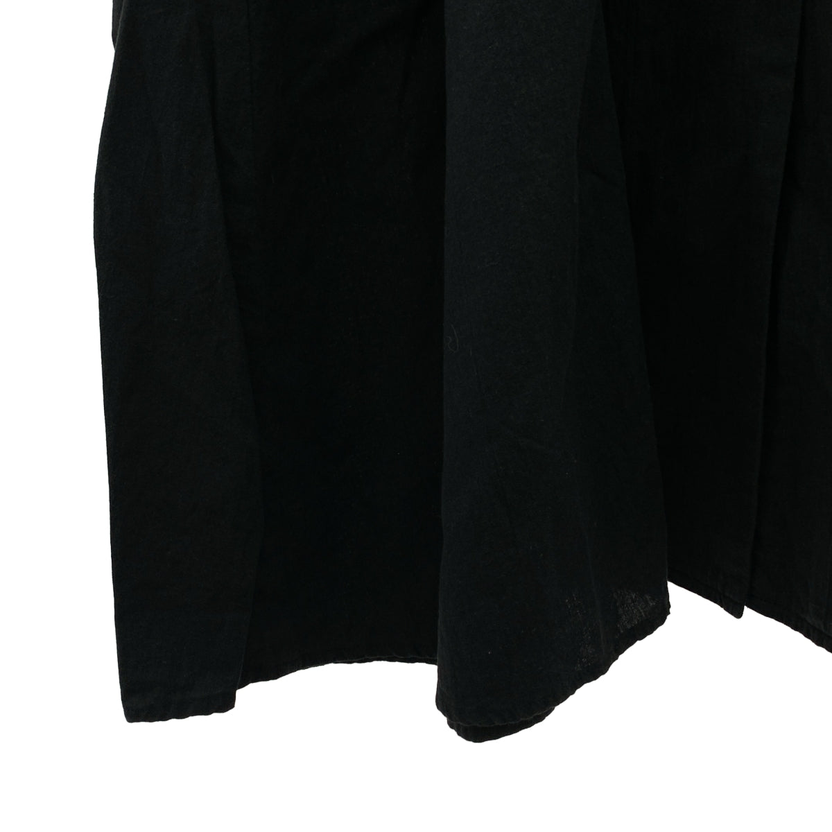 MidiUmi / ミディウミ | コットン リネン ポケット付き オープンカラー シャツ ワンピース | F | レディース