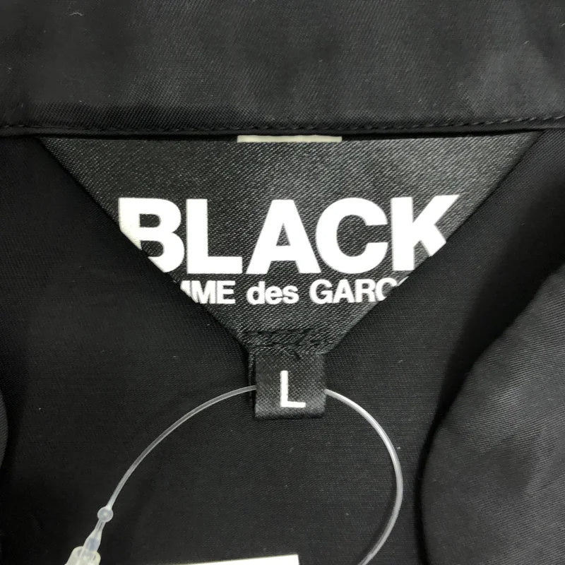 BLACK COMME des GARCONS / ブラックコムデギャルソン | 2021SS | 刺しゅう スーベニア チャイナシャツ | L | メンズ