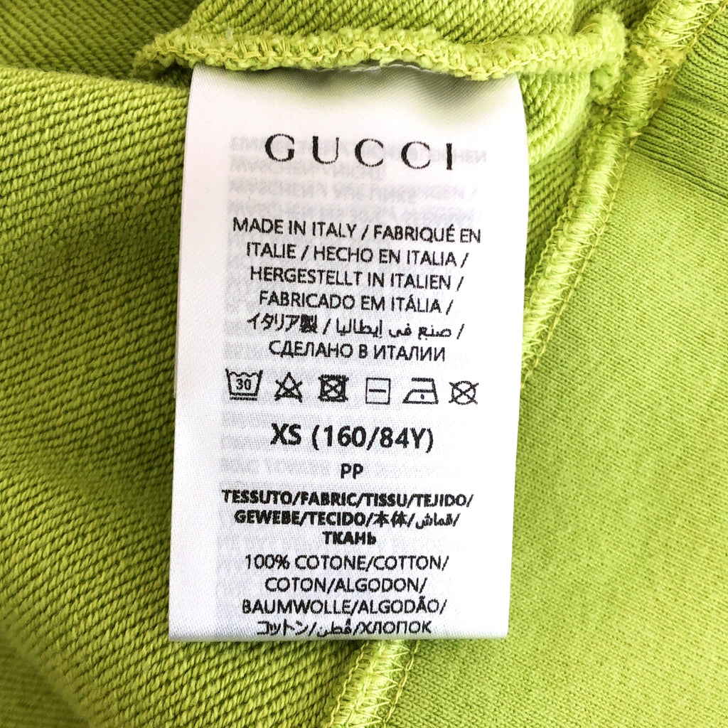 GUCCI / グッチ | エンブロイダリー コットンジャージー スウェットシャツ | XS | レディース