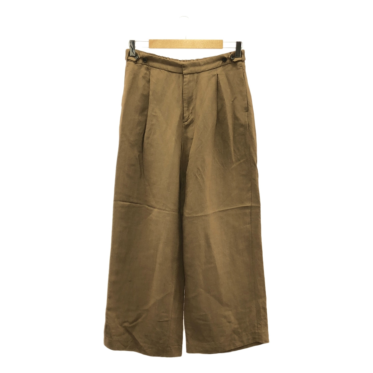 L'Appartement / 아파르트몬 | 2024SS | CANGIOLI Back Easy Pants / 탁 슬랙스 팬츠 | 36 | 브라운 | 여성