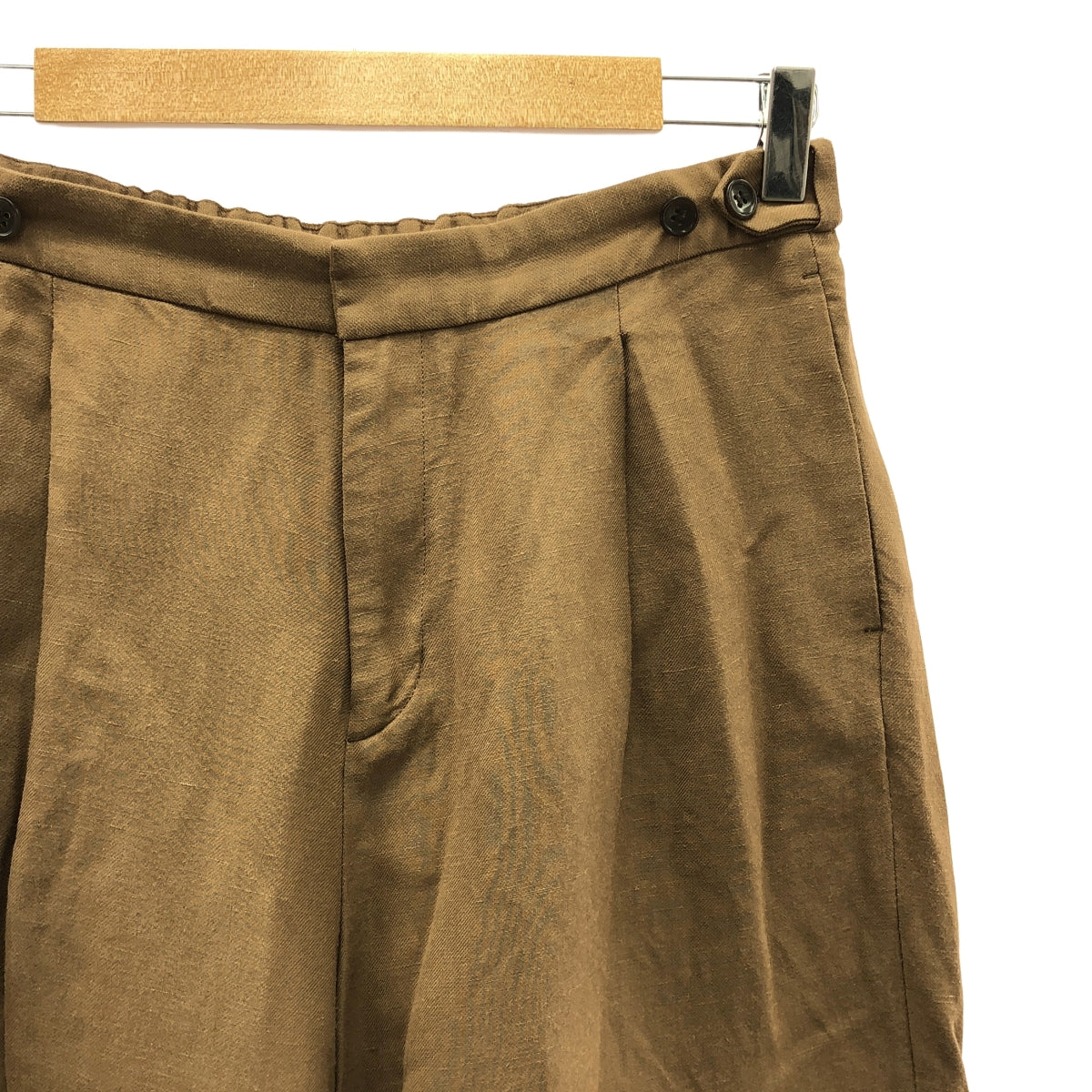 L'Appartement / 아파르트몬 | 2024SS | CANGIOLI Back Easy Pants / 탁 슬랙스 팬츠 | 36 | 브라운 | 여성