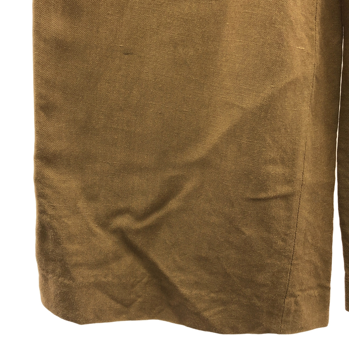 L'Appartement / 아파르트몬 | 2024SS | CANGIOLI Back Easy Pants / 탁 슬랙스 팬츠 | 36 | 브라운 | 여성