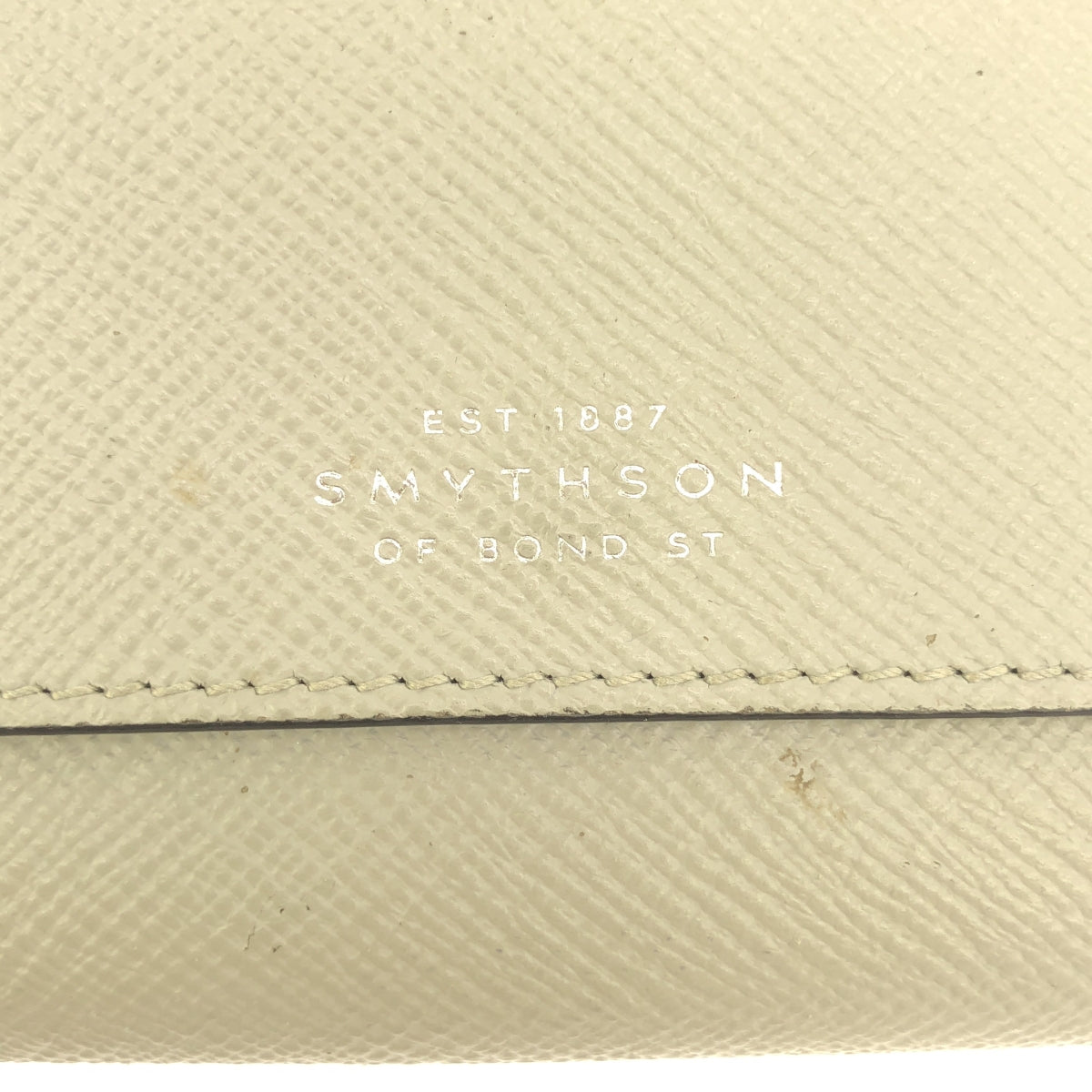 smythson / スマイソン | 長財布 レザーウォレット | グレー | レディース