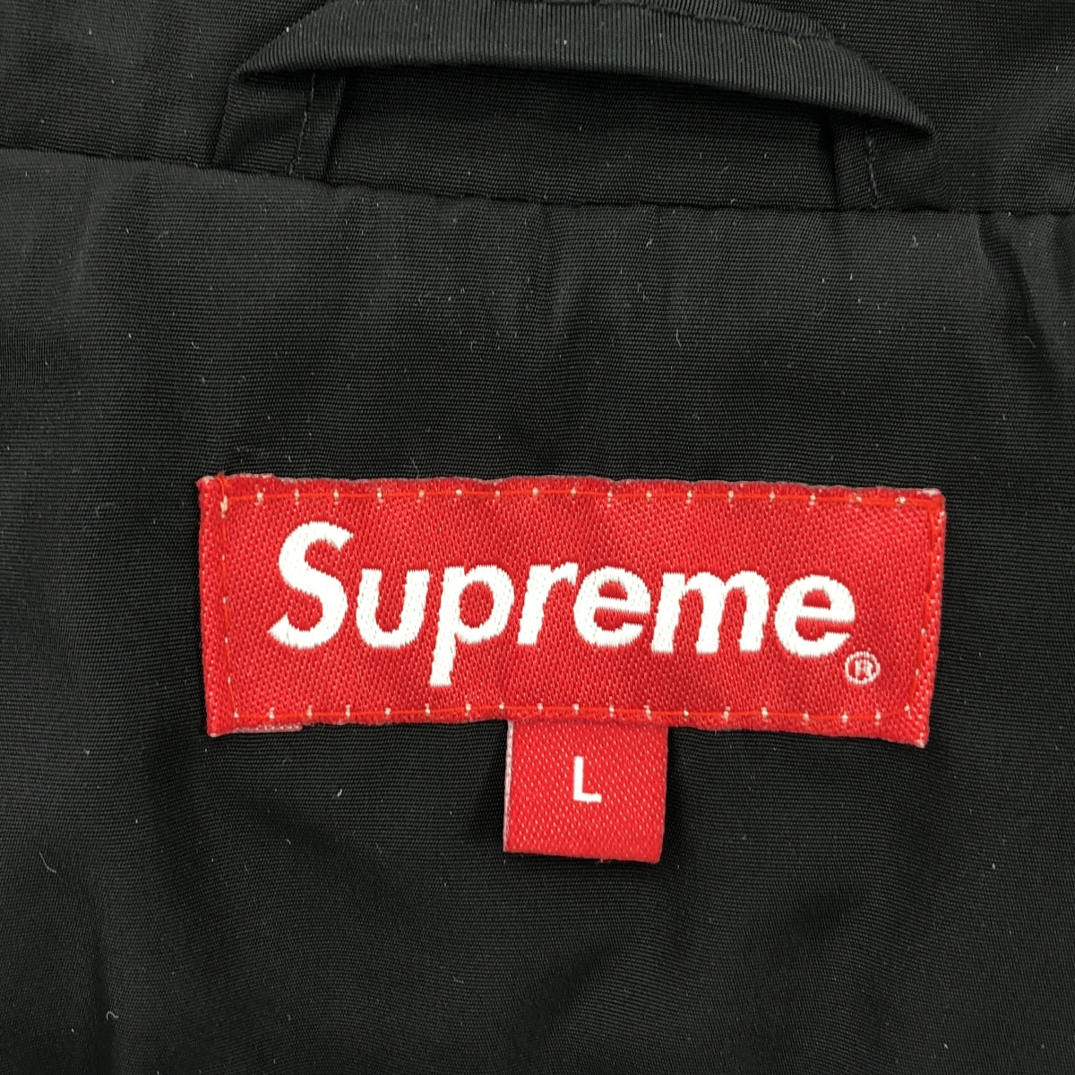 [狀態良好] SUPREME | Gonz 教練外套 | Logo Gonz 教練外套 | L | 黑色 | 男款