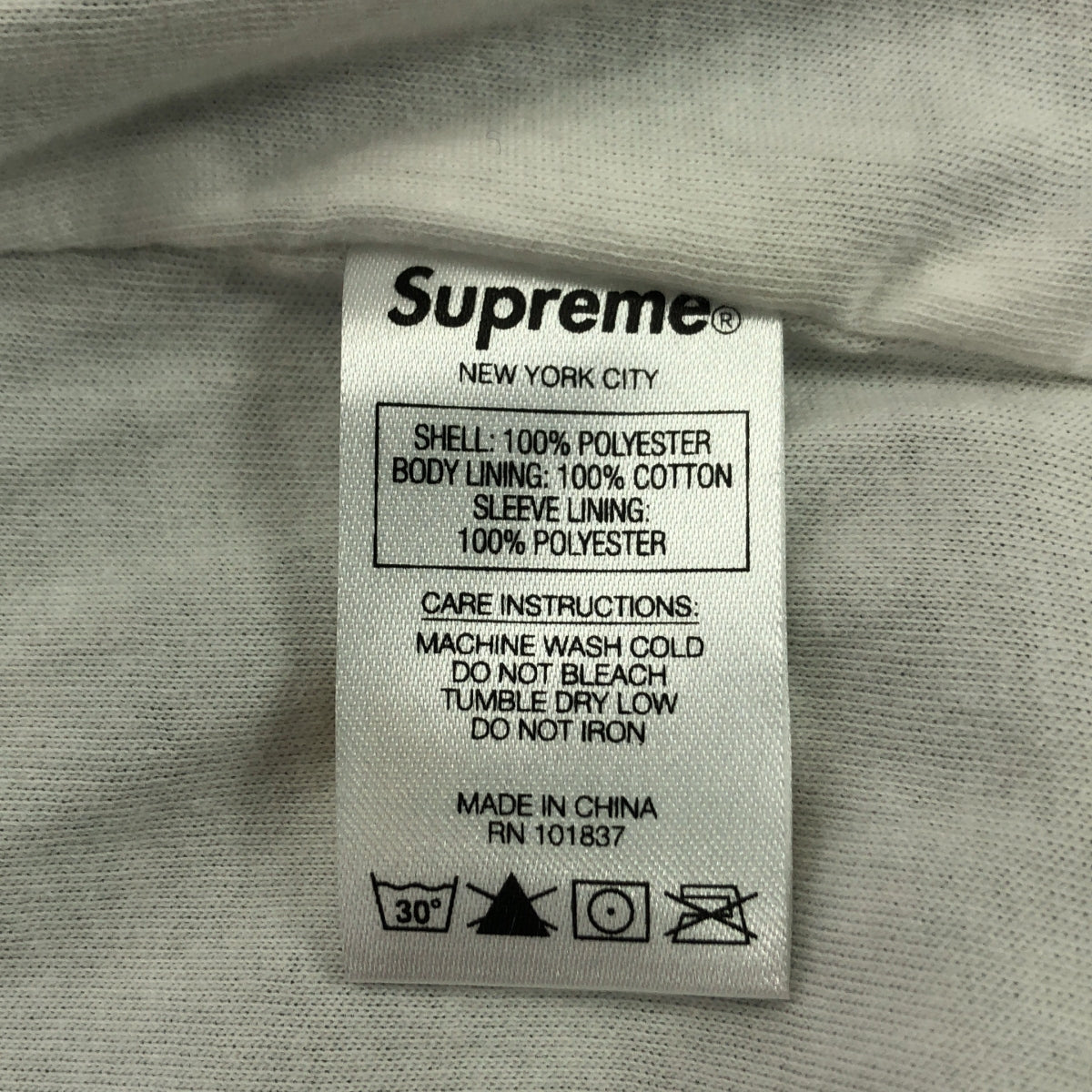 [狀態良好] SUPREME | Gonz 教練外套 | Logo Gonz 教練外套 | L | 黑色 | 男款