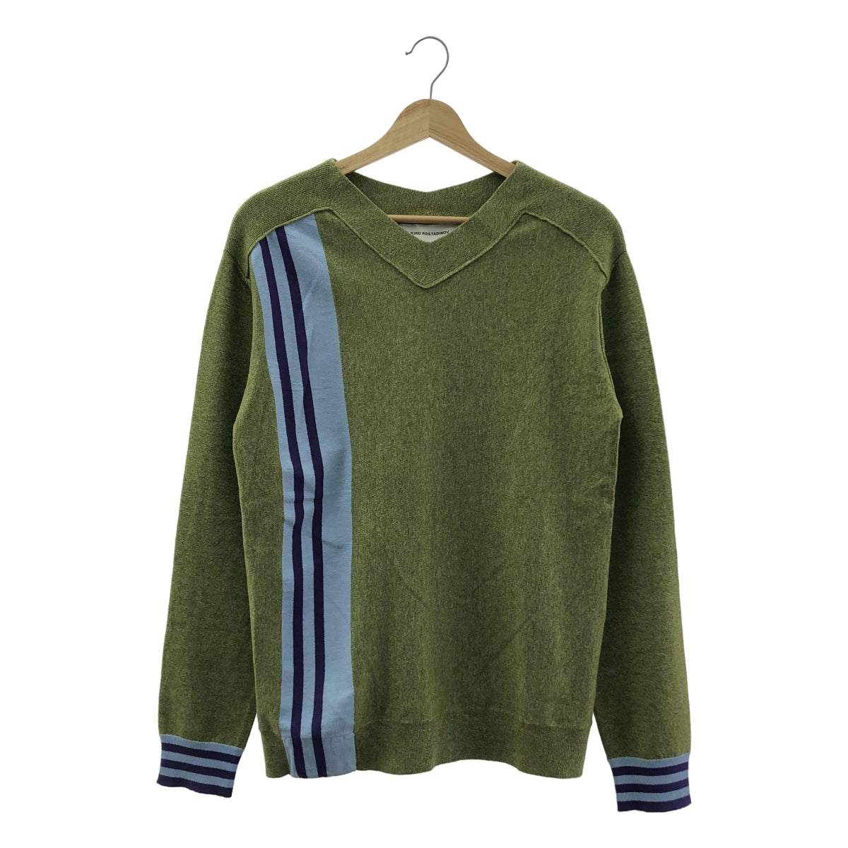 Kiko Kostadinov | 2025SS | OSTRO JUMPER 羊絨混紡內襯圓領針織衫 | 尺寸 44 | 男款