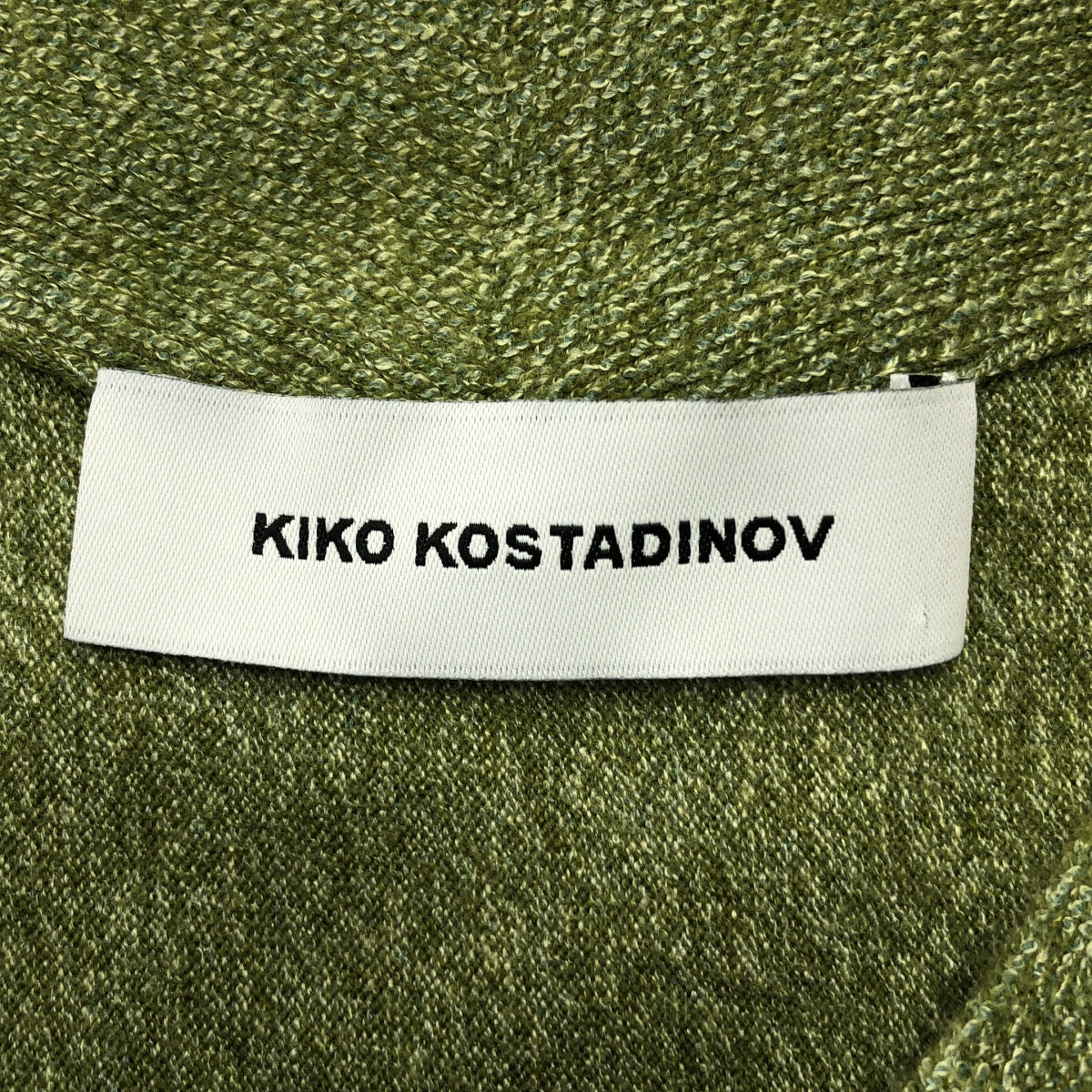 Kiko Kostadinov | 2025SS | OSTRO JUMPER 羊絨混紡內襯圓領針織衫 | 尺寸 44 | 男款