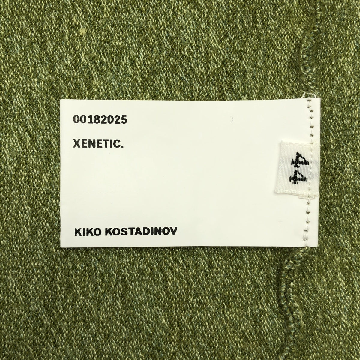 Kiko Kostadinov | 2025SS | OSTRO JUMPER 羊絨混紡內襯圓領針織衫 | 尺寸 44 | 男款