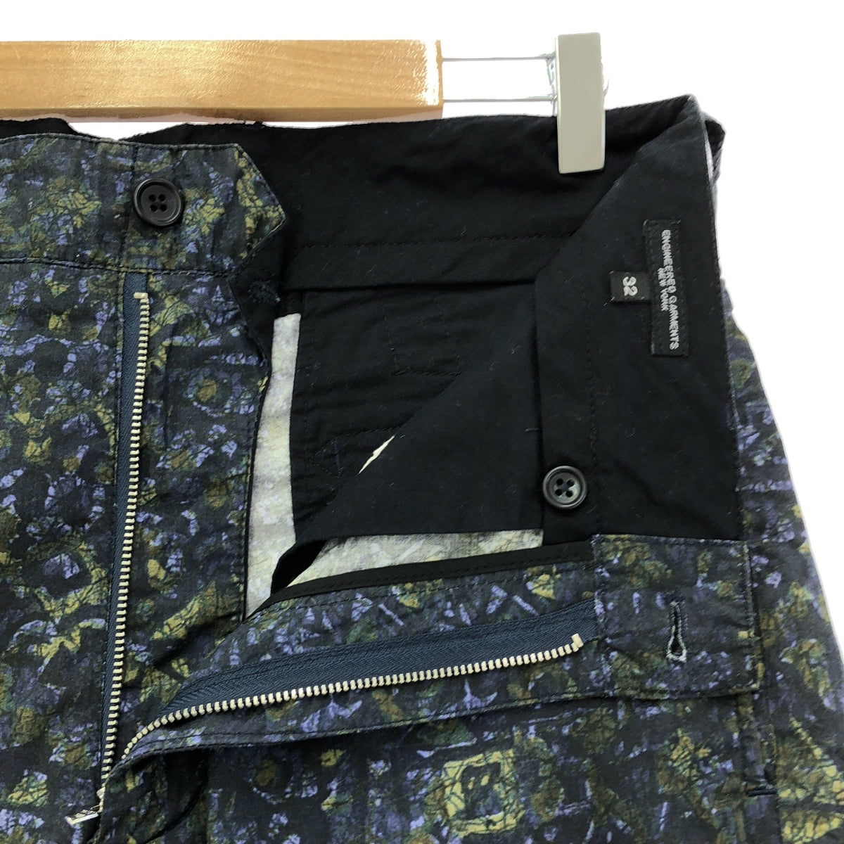 Engineered Garments | All-over print cotton shorts | Size 32 | Men's