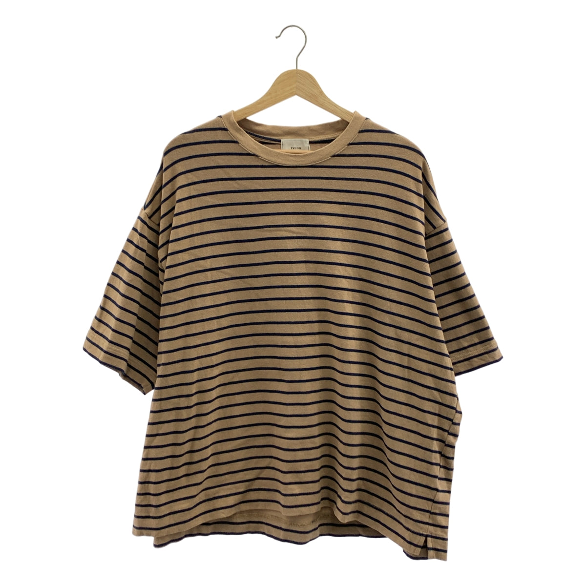 EVCON / エビコン | BORDER WIDE S/S TEE / ボーダー オーバーシルエット Tシャツ カットソー | 3 | メンズ