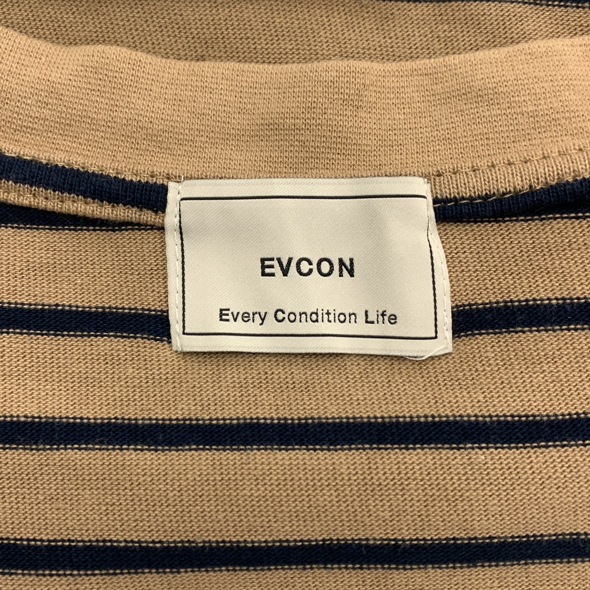 EVCON / エビコン | BORDER WIDE S/S TEE / ボーダー オーバーシルエット Tシャツ カットソー | 3 | メンズ