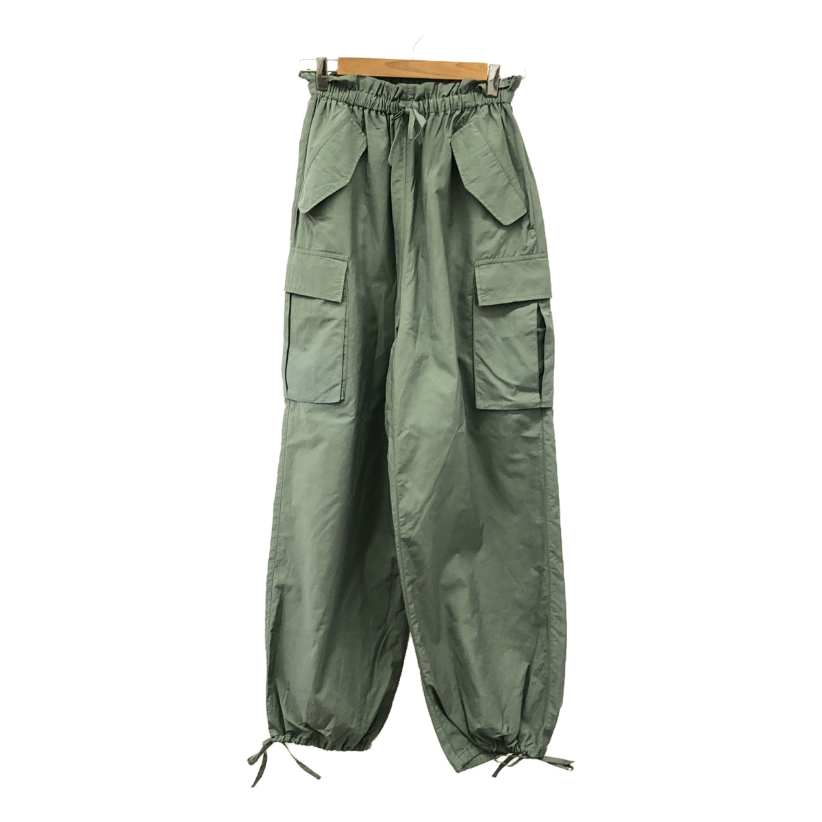 crinkle crinkle crinkle / crinkle crinkle crinkle | 2023SS | silk cotton over cargo pants | F | Women's