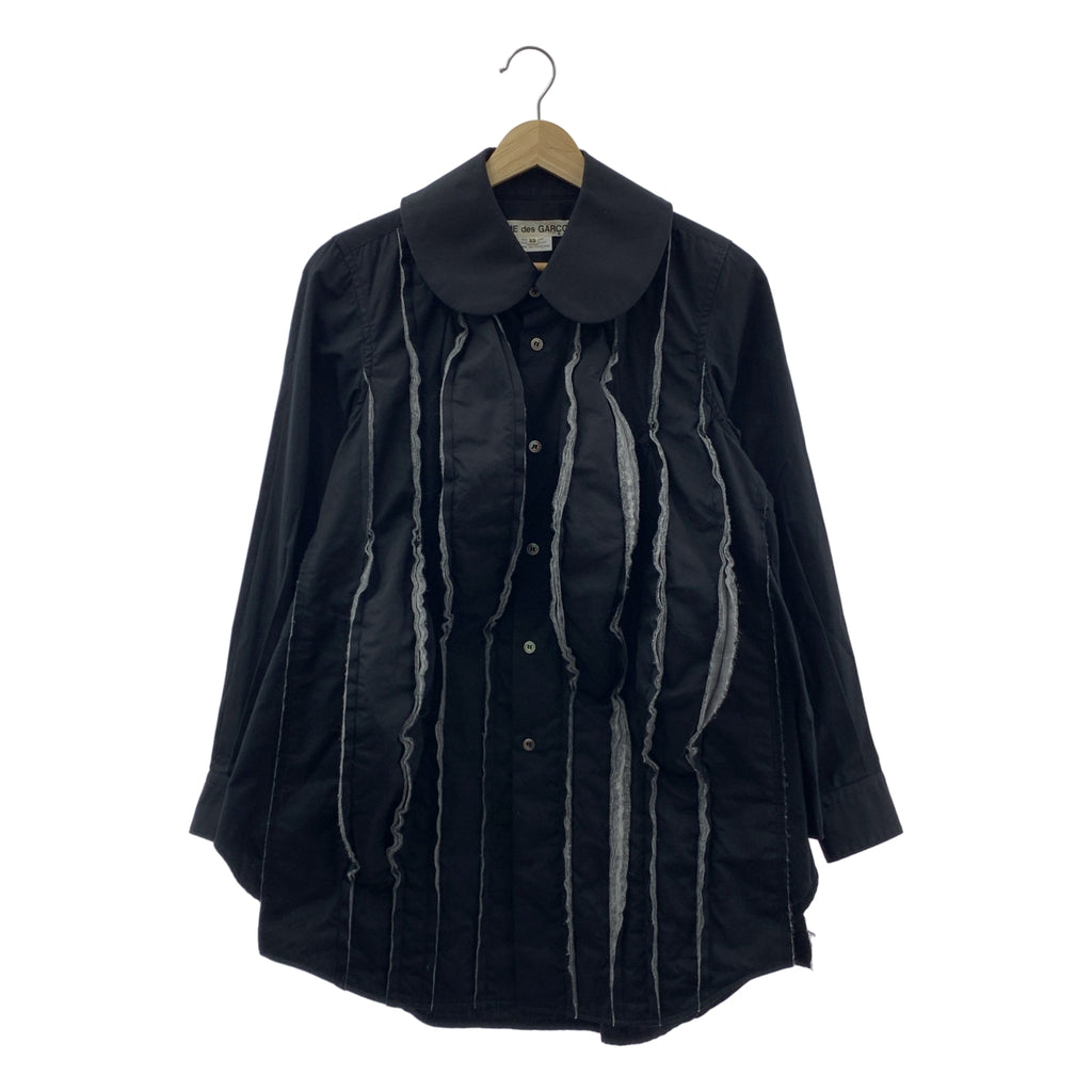 COMME des GARÇONS | 2017 秋冬 | 棉質圓領反穿襯衫 | XS 碼 | 女款