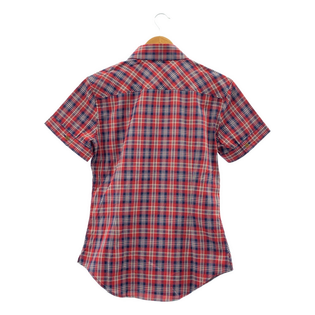 Vivienne Westwood 男裝 | 棉質格紋短袖襯衫 | 44碼 | 男士