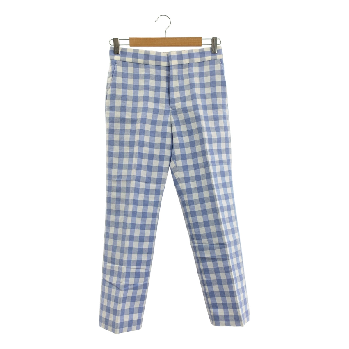 Drawer | 2022SS | 格紋直筒九分褲 | 尺寸 34 | 女款