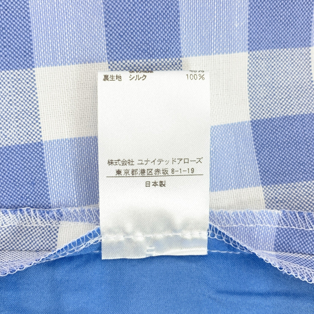 Drawer | 2022SS | 格紋直筒九分褲 | 尺寸 34 | 女款