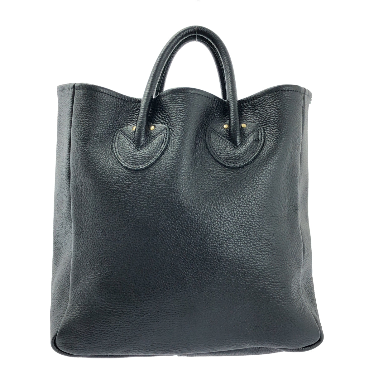 [狀況極佳] YOUNG &amp; OLSEN | 粒面皮革托特包 | 黑色 | 女款